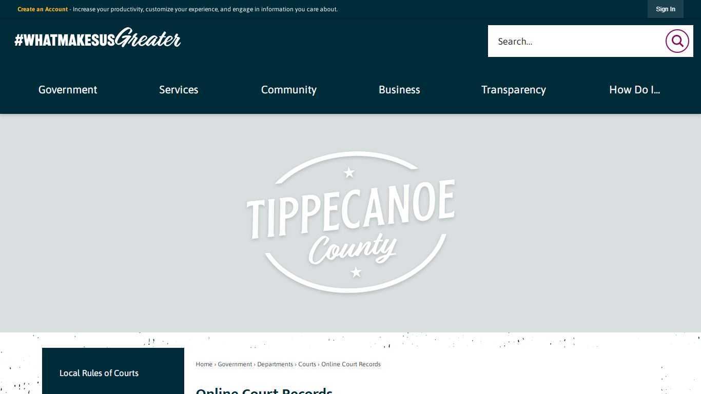 Online Court Records | Tippecanoe County, IN - Indiana